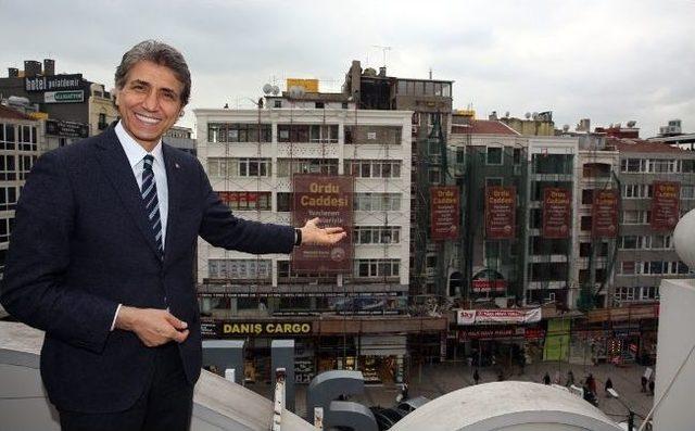 Ordu Caddesi’nde Cepheler Yenileniyor