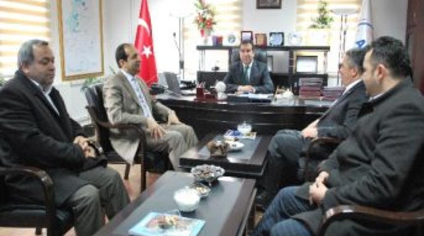 &Ccedil;ift&ccedil;i Ve Aras, Afad İl M&uuml;d&uuml;r&uuml; Giyik&rsquo;i Ziyaret Etti