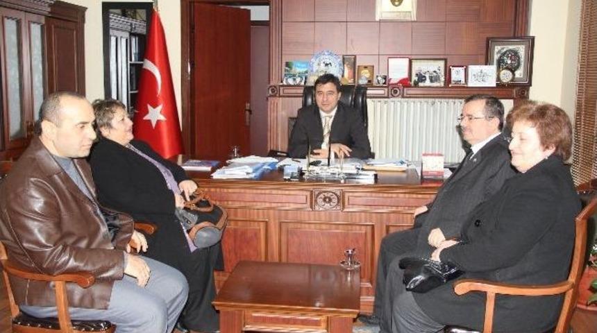 T&uuml;rk Kızılay Derneği Alaplı Şubesinden Protokol Ziyaretleri