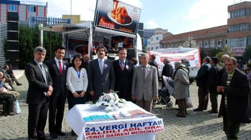 Salihli&rsquo;de Vergi Haftası Kutlamaları Devam Ediyor