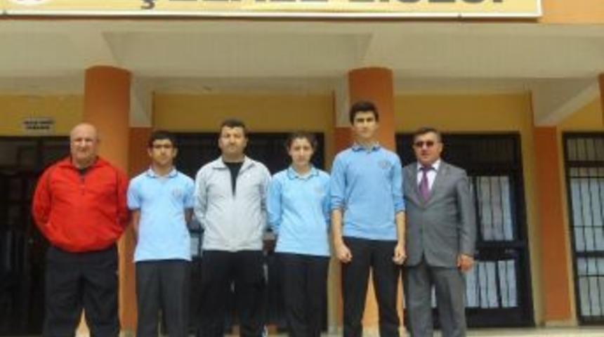 Manavgat Şelale Lisesi &Ouml;ğrencisi Karatede Antalya Birincisi