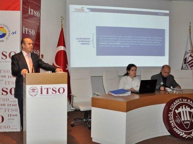 İtso Üyelerine Ipard Destekleri Anlatıldı