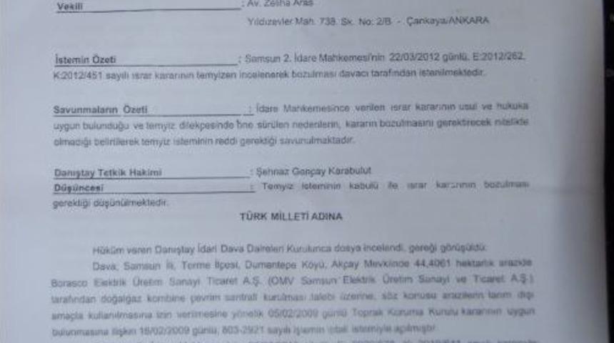 OMV&rsquo;ye Yargı Şoku