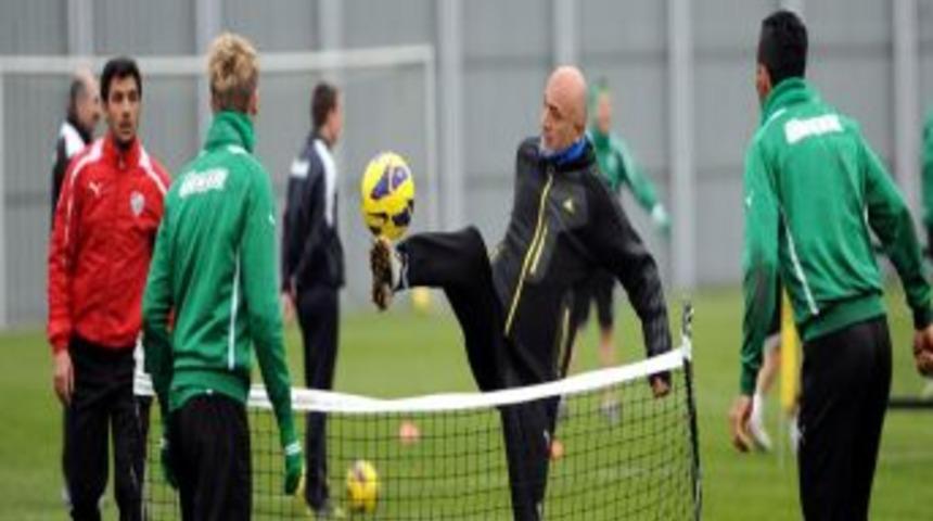 Bursaspor Ma&ccedil; G&uuml;n&uuml; Antrenman Yaptı