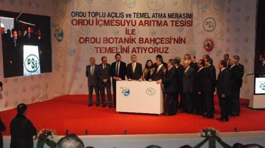 Bakan Eroğlu, Toplu A&ccedil;ılış T&ouml;renine Katıldı