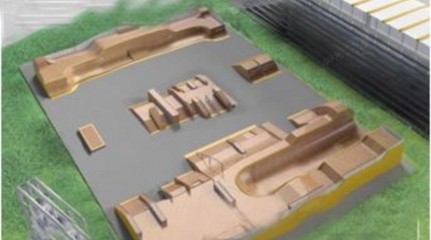 B&uuml;y&uuml;kşehir&rsquo;den Gen&ccedil;lere Kaykay Pisti