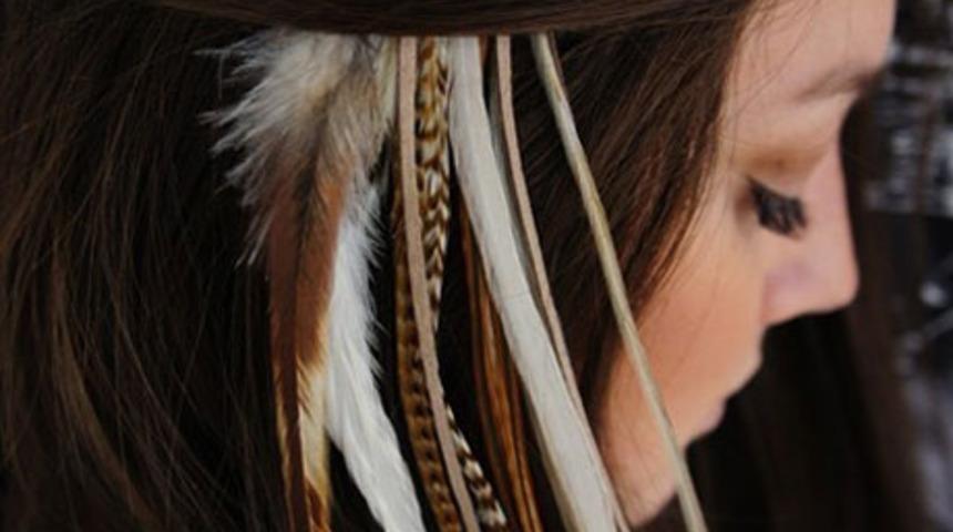 Yeni trend renkli sa&ccedil; t&uuml;yleri!