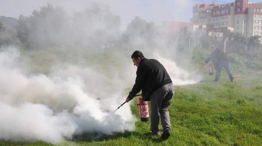 Ad&uuml;&rsquo;de Sivil Savunma Ve Yangın Tatbikatı