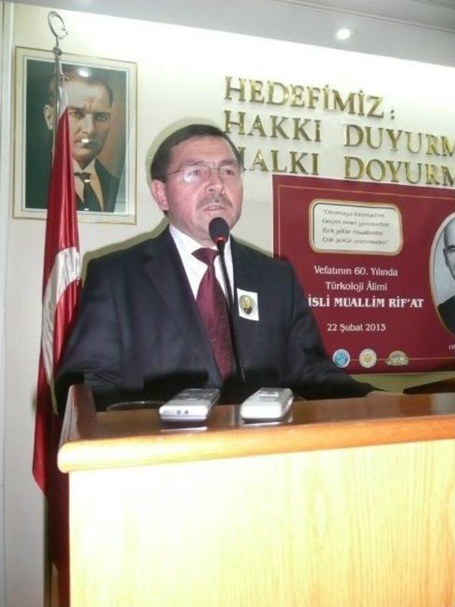 Kilisli Muallim Rıfat Anıldı