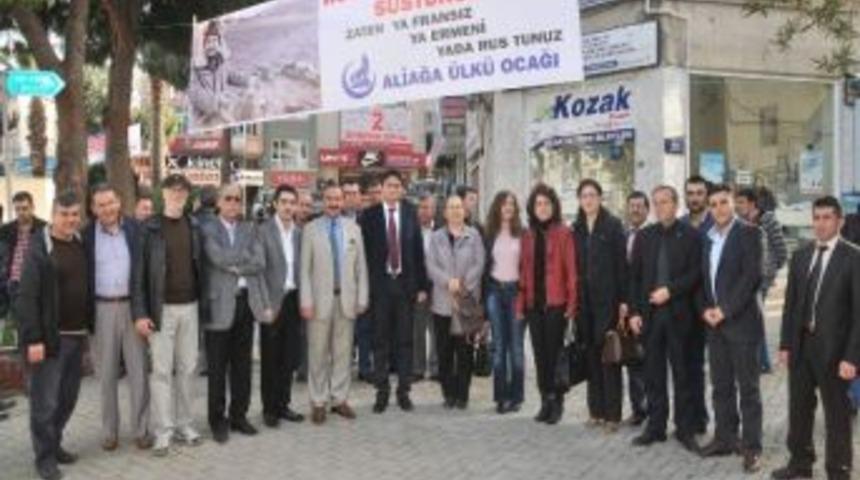 Mhp Aliağa İl&ccedil;e Teşkilatı, Hocalı Katliamını Kınadı