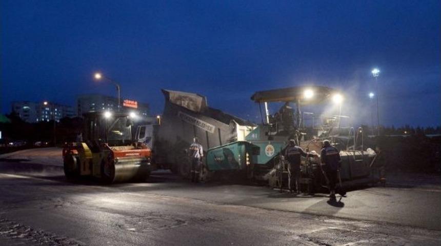 Büyükşehir Çü’nün Yollarını Asfaltladı