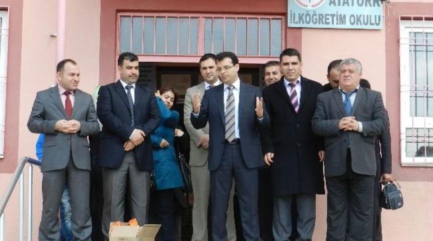 Derik Atat&uuml;rk İlk&ouml;ğretim Okulu İle Nizip &Ouml;zel Afitab İlk&ouml;ğretim Okulu Kardeş Oldu