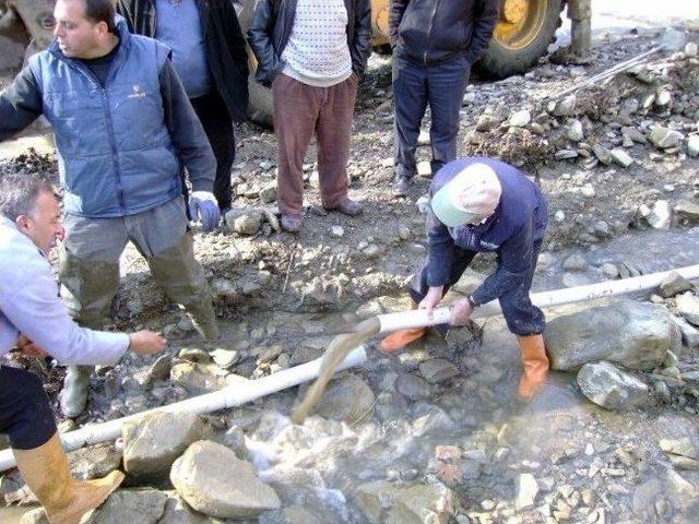 Uçmakdere Köyü’nün Su Sorunu Çözüldü