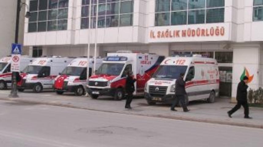 Malatya&rsquo;ya G&ouml;nderilen 4 Ambulans Sergilendi