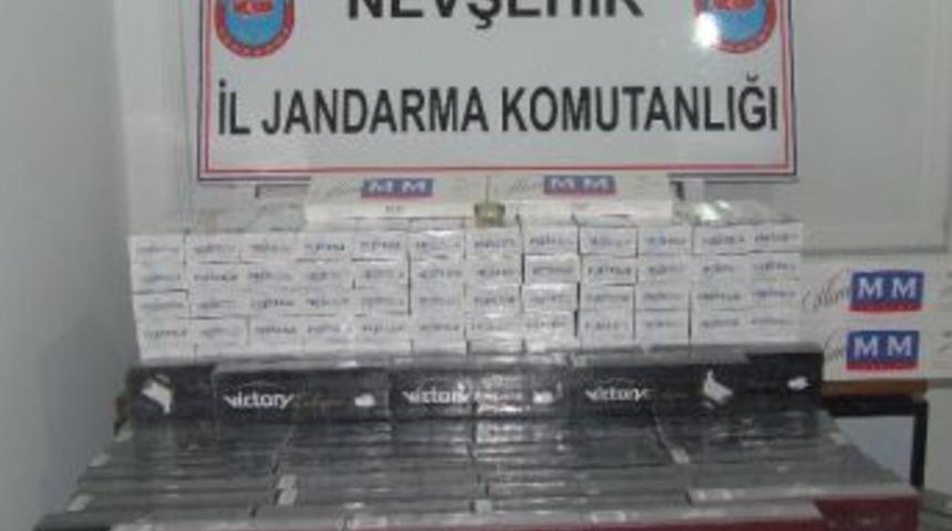 Nevşehir&rsquo;de Ka&ccedil;ak Sigara Operasyonu