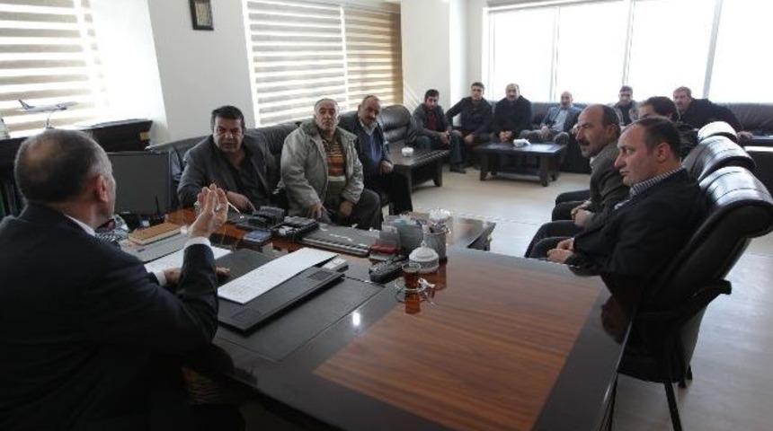 İmamlar Ve Hurdacı Esnafından Van Belediyesi’ne Ziyaret