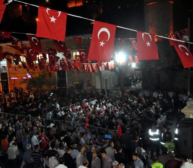 Van, Bitlis ve Hakkari'de '15 Temmuz' şehitleri için anma programları düzenlendi