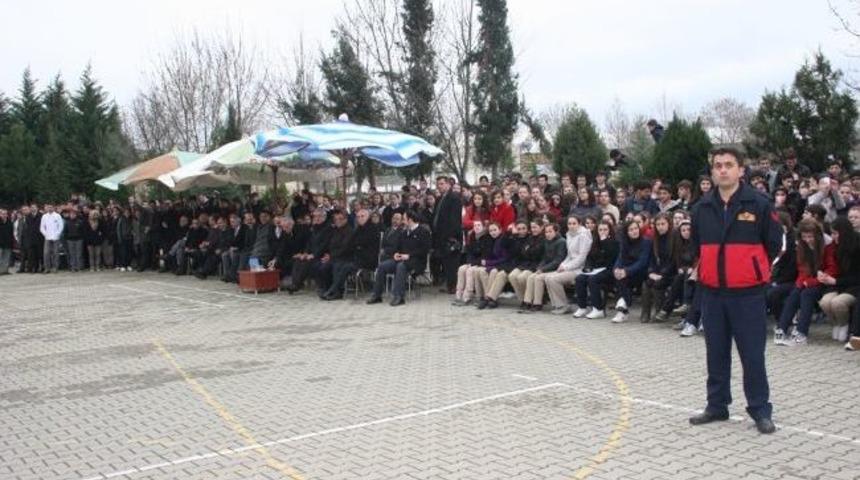 İneg&ouml;l'de Nefes Kesen Tatbikat