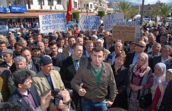 2b Eylemcileri Gazipaşa’da Yol Kapattı G2