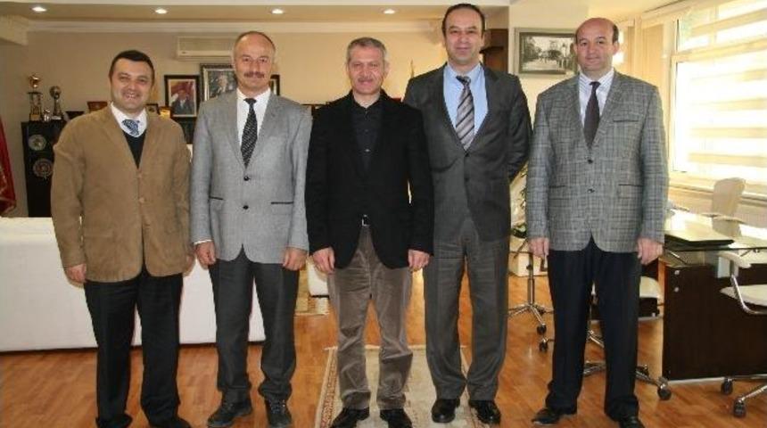 Şehit &Uuml;steğmen Lisesi Başkan Dişli&rsquo;yi Ziyaret Etti