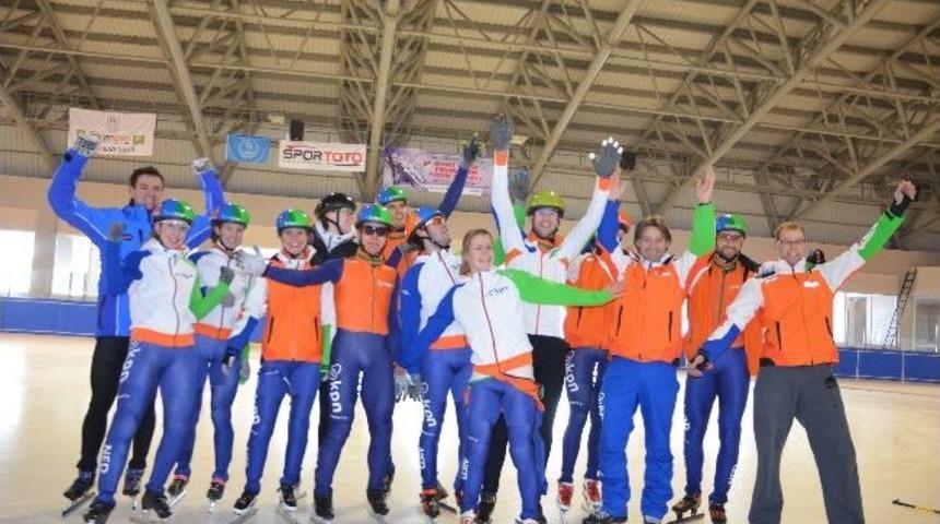 Short Track&rsquo;ın En İyileri Erzurum&rsquo;da...