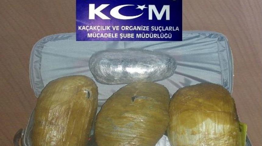 Erzurum&rsquo;da Esrar Ve Ka&ccedil;ak Sigara Operasyonu