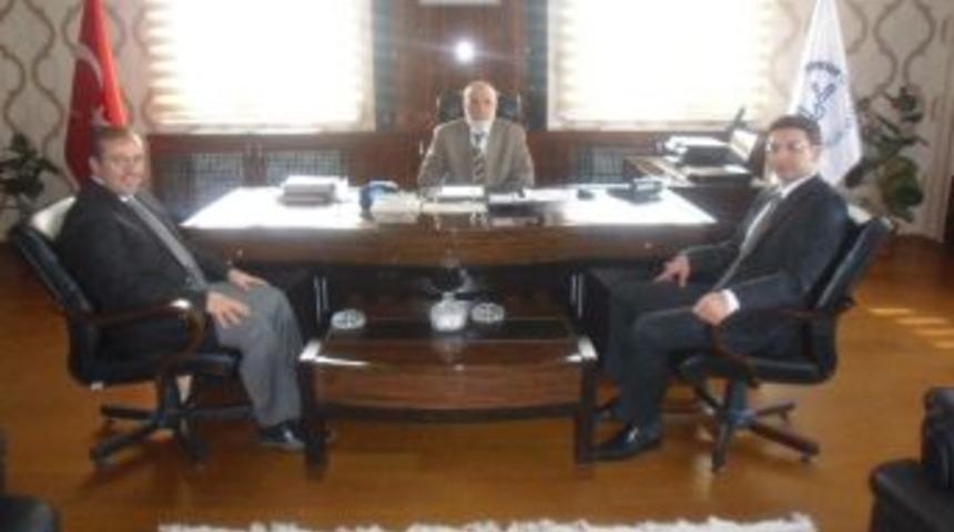 Tortum Kaymakamı Mengi'den M&uuml;ft&uuml; Arslan&rsquo;a Ziyaret