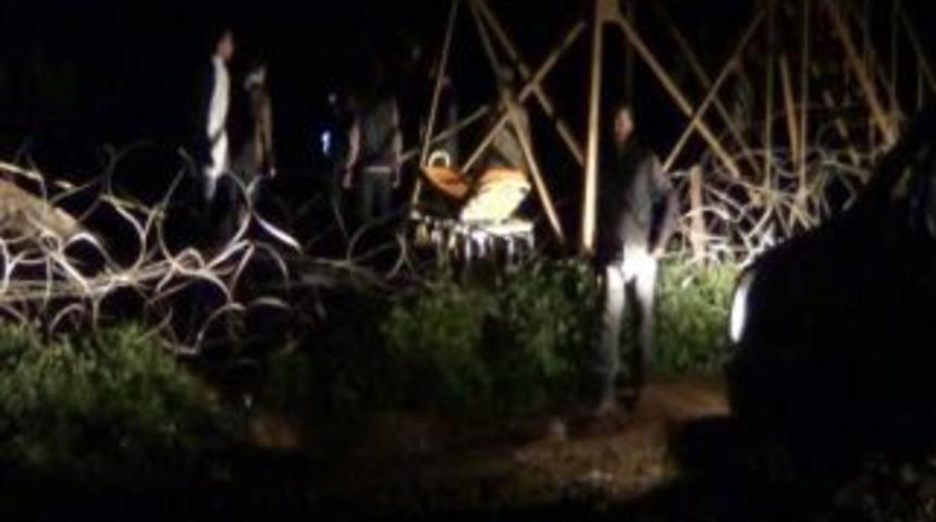 Sınırda askerin sır &ouml;l&uuml;m&uuml;