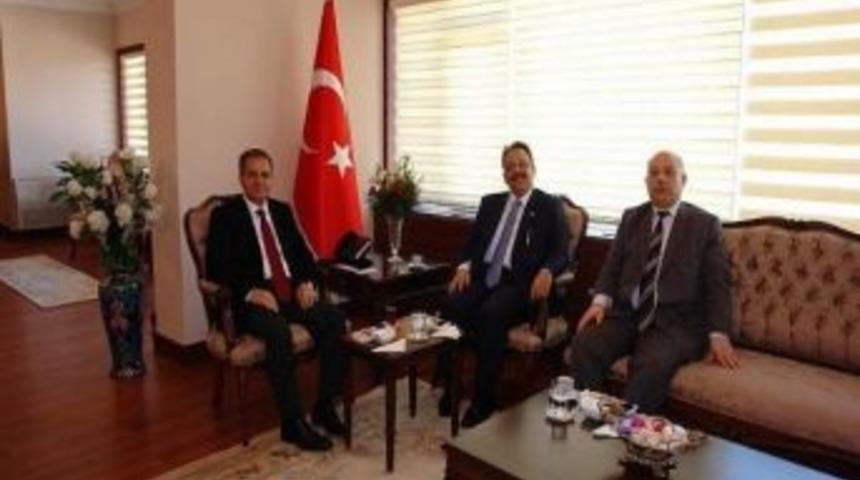 Milletvekili Halil Mazıcıoğlu, Vali Tapsız&rsquo;ı Ziyaret Etti