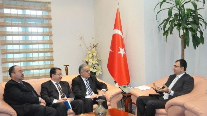 Tunus Heyetinden Vali Toprak&rsquo;a Ziyaret