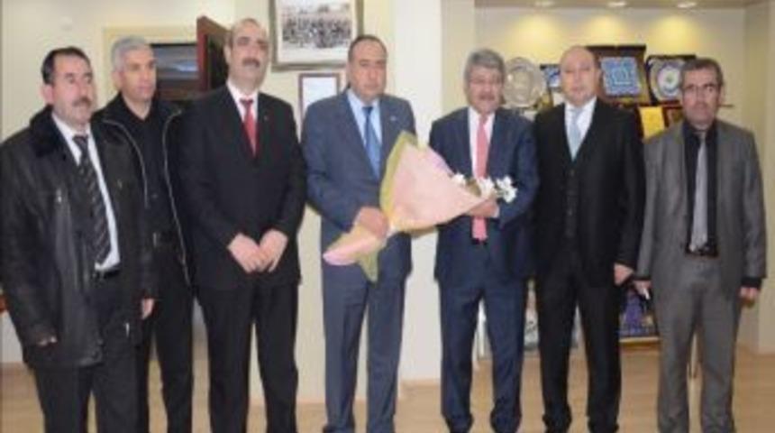 Kırıkkaleli Muhasebecilerden Başkan Korkmaz’a Ziyaret