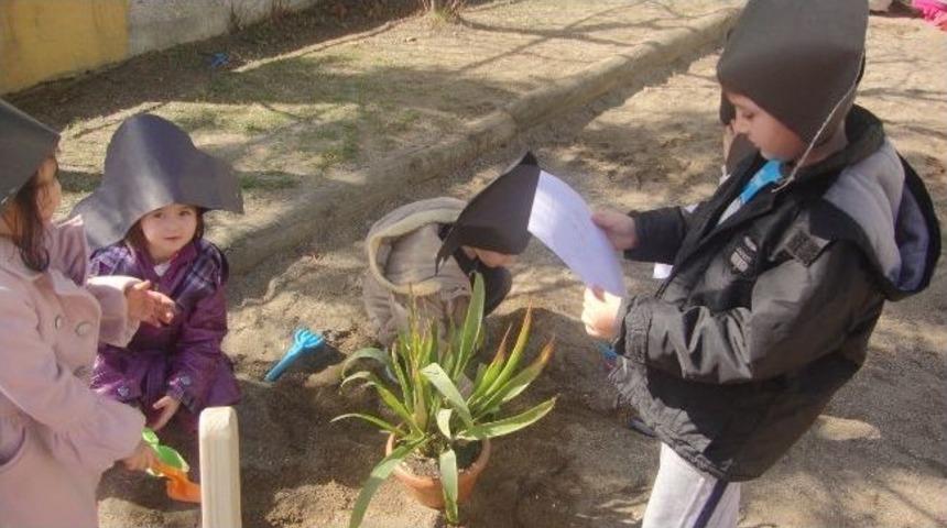 Minik Korsanlardan Okul Bahçesinde Hazine Avı