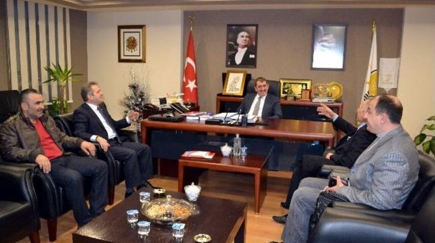 T&uuml;rk Sağlık-sen'den Başkan K&ouml;ktaş'a Ziyaret