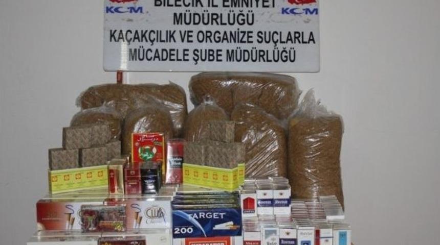 Bilecik&rsquo;te Ka&ccedil;ak T&uuml;t&uuml;n Operasyonu