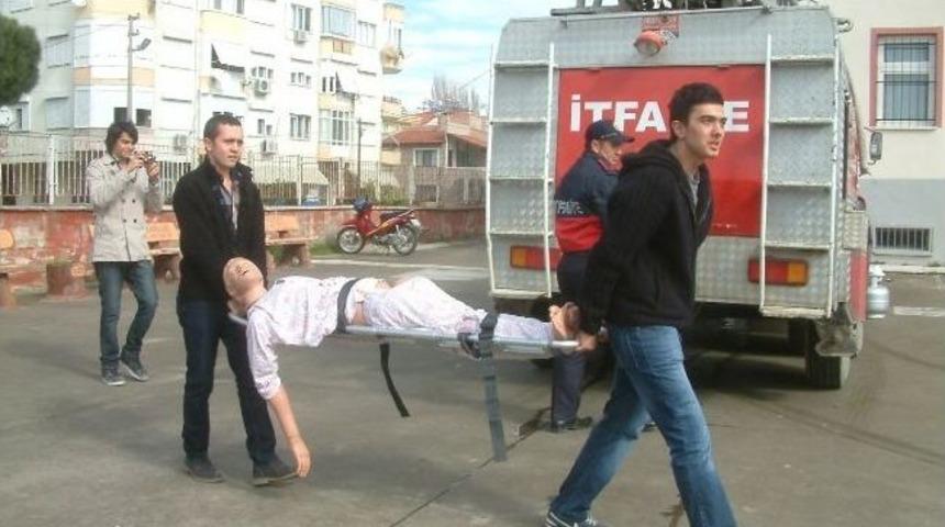 Burhaniye&rsquo;deki Tatbikat Ger&ccedil;eğini Aratmadı