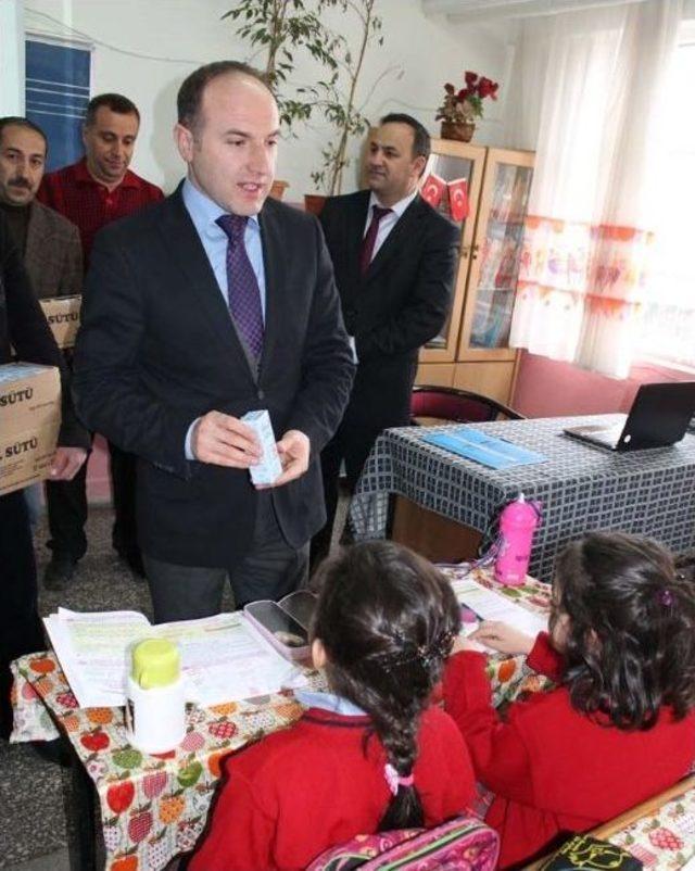 Siirt’teki Okullarda Süt Dağıtımı Başladı