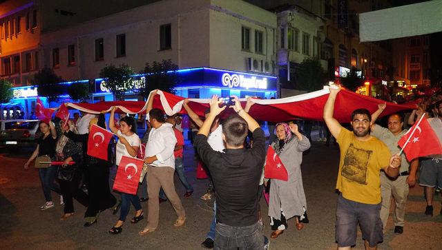 Keşan'da 15 Temmuz etkinliği