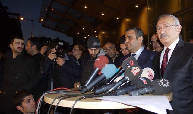Kılıçdaroğlu, Gürses’i Ziyaret Için Hastaneye Geldi