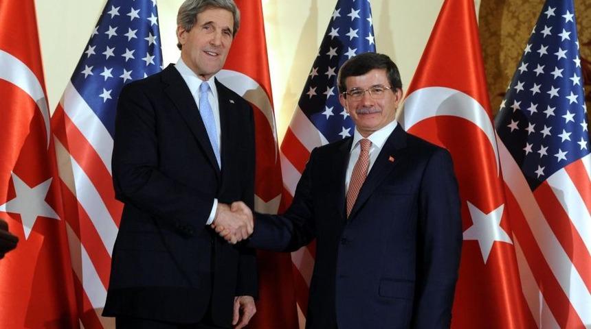 Davutoğlu Ve Kerry Ortak Basın Toplantısında İsrail Polemiği