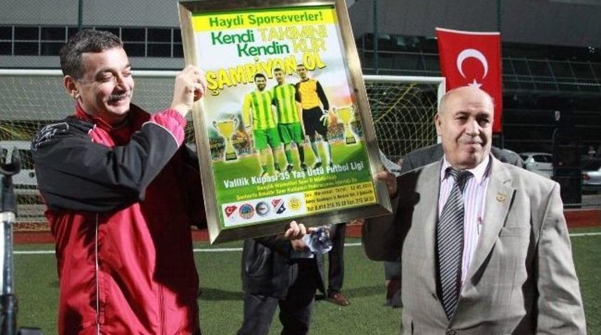 35 Yaş &Uuml;st&uuml; Futbol Turnuvası Başlıyor