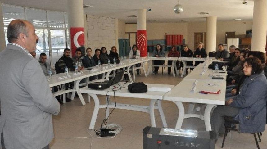 Chp Parti Okulu'nun 7.'si Soma'da Başladı
