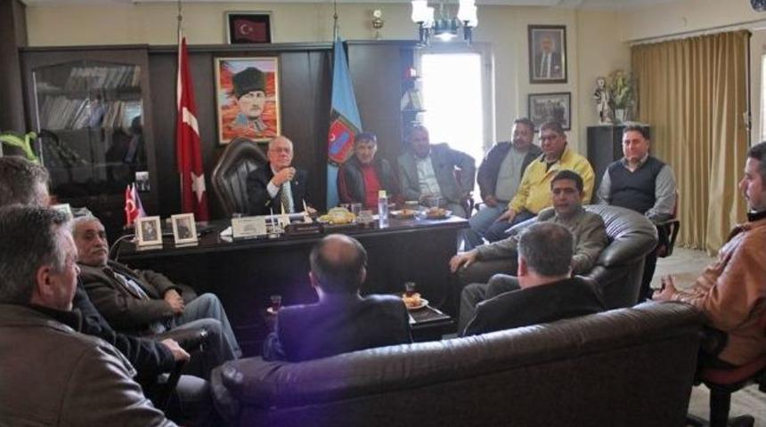 Kuşadası Belediye Meclis &Uuml;yesi &Ouml;mer G&uuml;nel&rsquo;in Meslek Kuruluşlarını Ziyareti S&uuml;r&uuml;yor