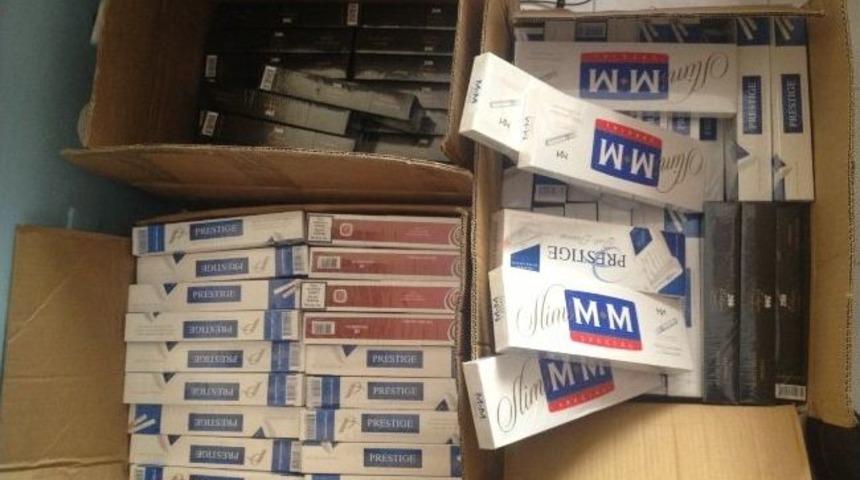 G&ouml;ksun'da Sigara Operasyonu