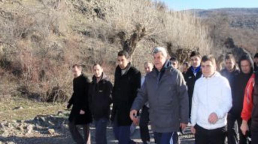 Karaosmanoğlu, Sabah Sporunu Kızılcahamam'da Da Aksatmadı