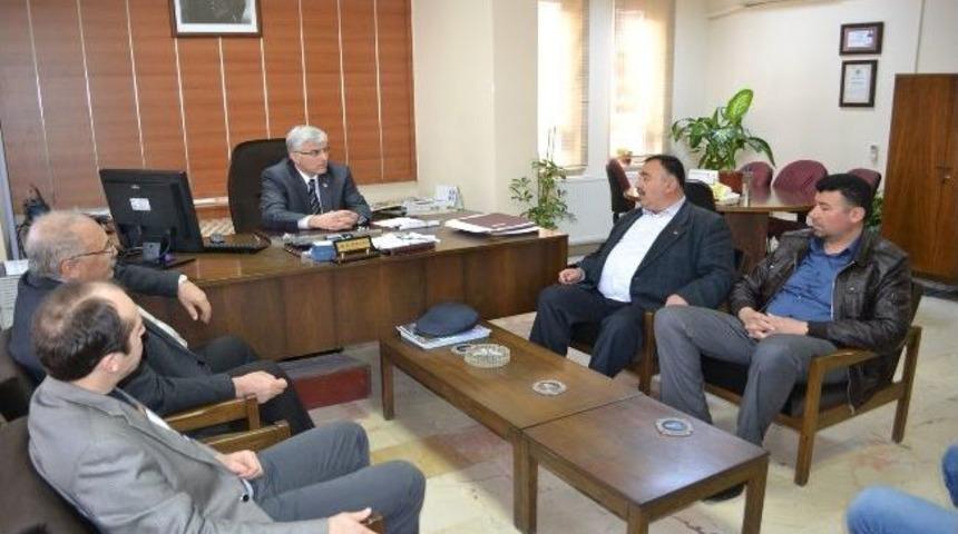 Kula Mhp'den Vergi Dairesi'ne Ziyaret