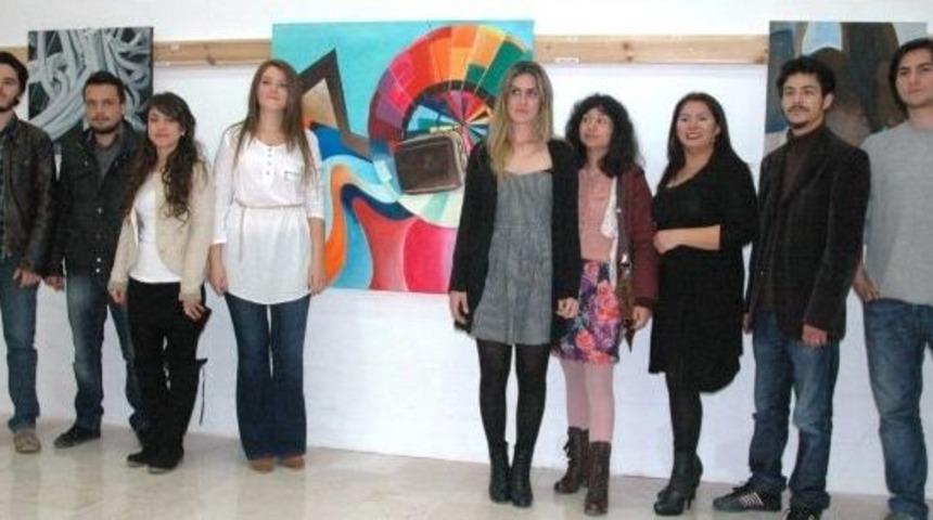 &Ouml;ğrencilerden &Uuml;&ccedil; Boyutlu Resim Sergisi