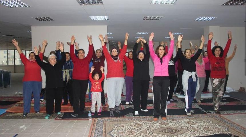 Erdemliler 'sağlıklı Yaşam I&ccedil;in Spor Kursu'na Gidiyor