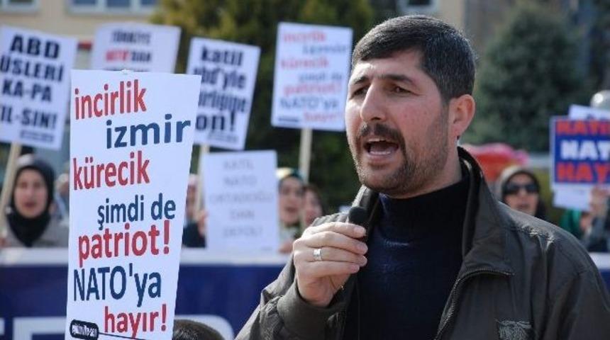 Nato Ve Amerika Bayrakları Ateşe Verildi