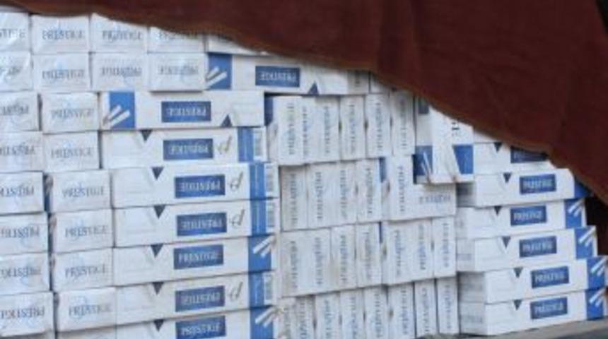 Bulanık'ta Ka&ccedil;ak Sigara Operasyon