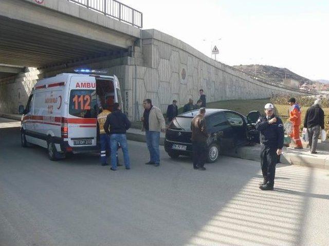 Bozüyük'te Trafik Kazası, 1 Yaralı